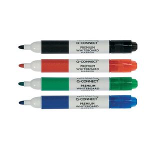 Q-Connect Prem Whiteboard Markr Pk10