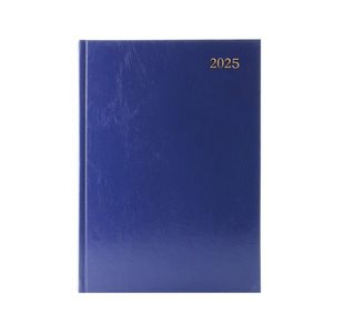 Desk Diary 2 Ppd A4 Blue 2025