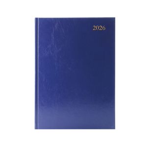 Desk Diary 2 Ppd A4 Blue 2026