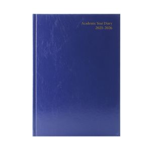 Academic Diary Wtv A4 Blue 2025-2026