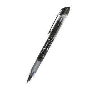 Q-Connect Rollerball Liq Ink Bk Pk10