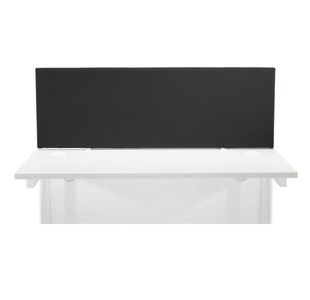 Astin Desk Mtd Scrn 1190Mm Black