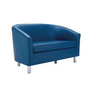 Jemini Tub Sofa Polyurethane Blue