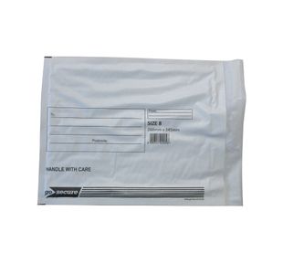 Gosecure Bubble Env Size 8 Wht Pk50