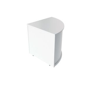 Jemini Rcpn Modr Corner Desk White
