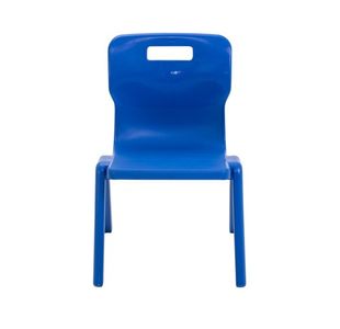 Titan One Piece Clsm Chair Blue