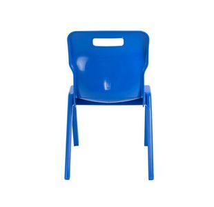 Titan One Piece Clsm Chair Blue