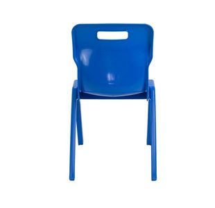 Titan One Piece Clsm Chair Blue