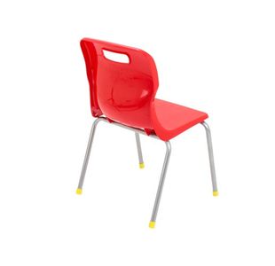Titan 4 Leg Clsm Chair Red