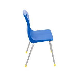 Titan 4 Leg Clsm Chair Blue