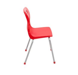 Titan 4 Leg Clsm Chair Red