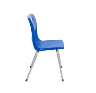 Titan 4 Leg Clsm Chair Blue