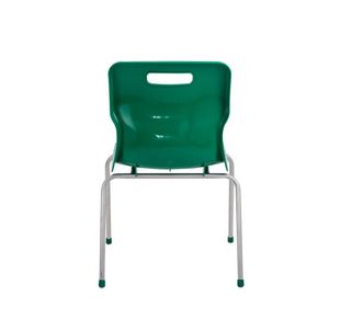 Titan 4 Leg Clsm Chair Green