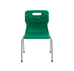 Titan 4 Leg Clsm Chair Green