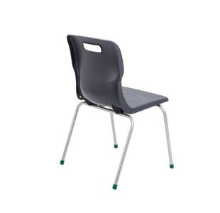 Titan 4 Leg Clsm Chair Charcoal