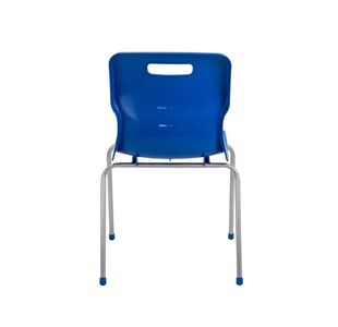 Titan 4 Leg Clsm Chair Blue