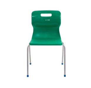 Titan 4 Leg Clsm Chair Green