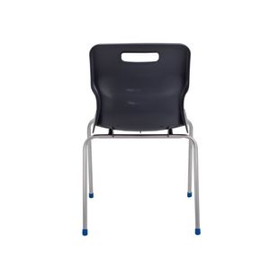Titan 4 Leg Clsm Chair Charcoal
