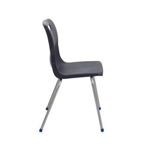 Titan 4 Leg Clsm Chair Charcoal