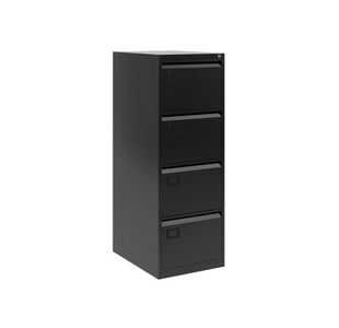 Jemini 4 Drw Filing Cab Black