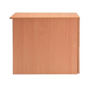 Serrion Desk High Ped D600 Beech