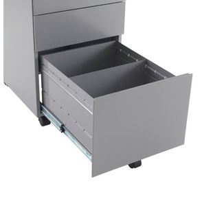 Jemini 3 Drw Mob Ped Silver