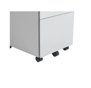 Jemini 3 Drw Mobile Pedestal White