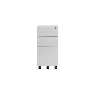 Jemini 3 Drw Mobile Pedestal White