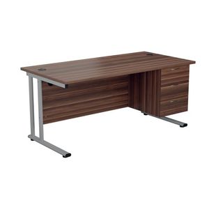 Jemini 3 Drw Fixed Ped D/Wal