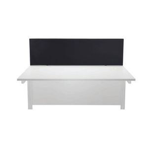 First Desk Mtd Screen 1400X400 Blk