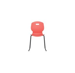 Titan Arc Skid Chair Size 6 Coral