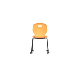 Titan Arc Mob 4 Leg Chair Marigold