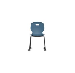 Titan Arc Mob 4 Leg Chair Blue