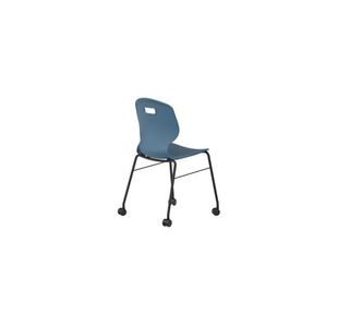 Titan Arc Mob 4 Leg Chair Blue