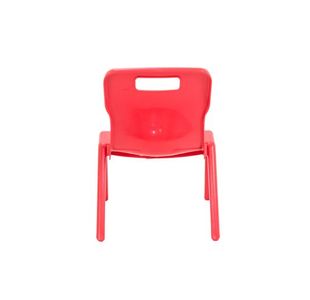 Titan One Piece Clsm Chair Red
