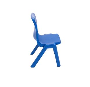 Titan One Piece Clsm Chair Blue