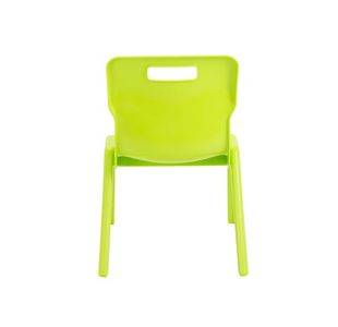 Titan One Piece Clsm Chair Lime