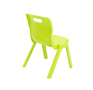 Titan One Piece Clsm Chair Lime