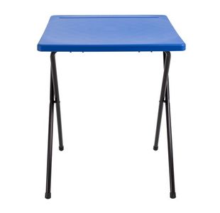 Titan Fdng Exam Desk 600X600 Blue
