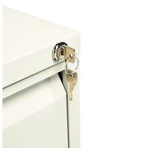 Jemini 3 Drw Filing Cab White