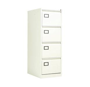 Jemini 4 Drw Filing Cab White