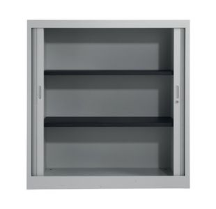 Talos Side Opening Tambour Unit Grey