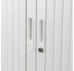 Talos Side Opening Tambour Unit Wht