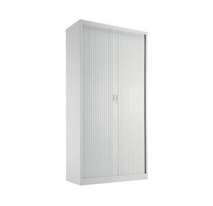 Talos Side Opening Tambour Unit Wht