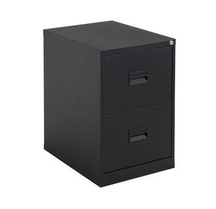 Talos 2 Drw Filing Cab Black