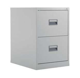 Talos 2 Drw Filing Cab Grey