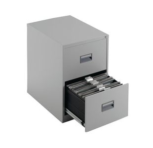 Talos 2 Drw Filing Cab Grey
