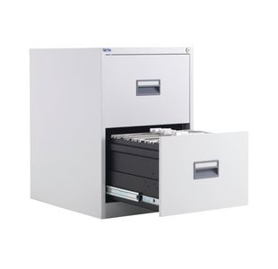 Talos 2 Drw Filing Cab White
