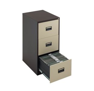 Talos 3 Drw Filing Cab Coffee Cream