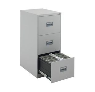 Talos 3 Drw Filing Cab Grey